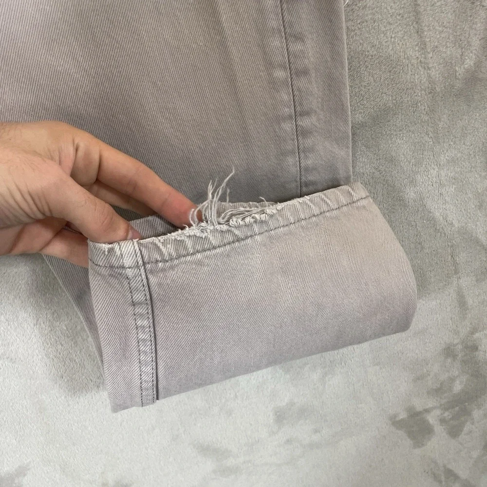 VTG Levi's 501 0648 Light Gray Denim Jeans Made in USA Men's 34x34 (fit 33x33)